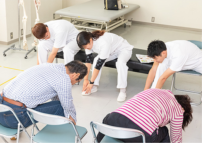 作業療法学専攻3年 赤坂僚太さん
