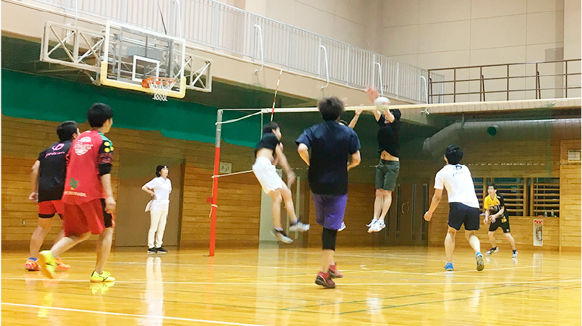 バレーボール部